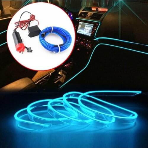 3m Car Interior Accessories Cold Light LED Atmosphere Light Bar for Jaguar Land Rover Range Rover/Evoque/Freelander/Discovery