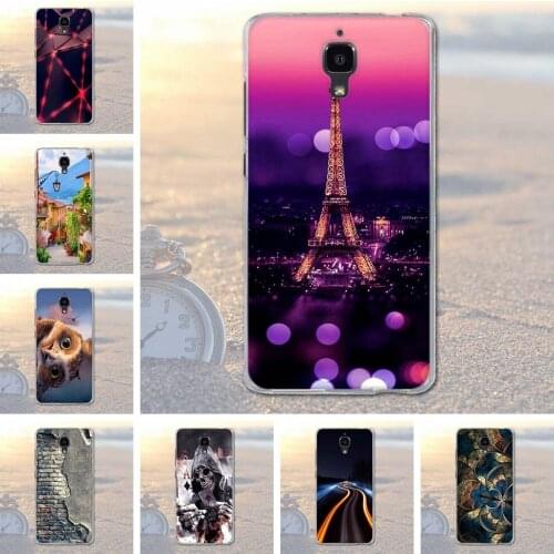 For Xiaomi Mi4 M4 case Silicone tpu case for xiaomi m4 mi 4 soft back cover Case luxury printing for mi 4 case Cover for Xiomi 4