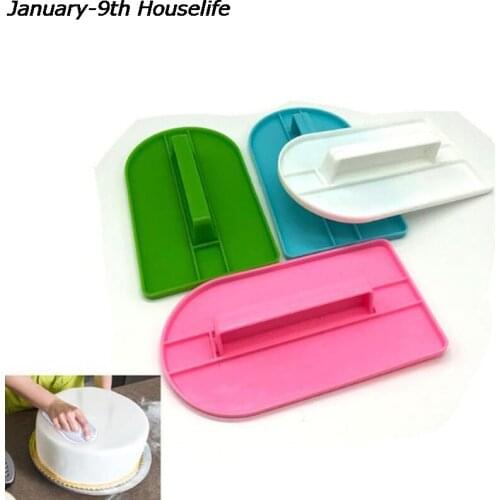 DIY Turn Sugar Cake Tool Baking Cake Mold Piping Surface Smoothing Device Grinding Device Kitchen Bake Cake Pastry Tools