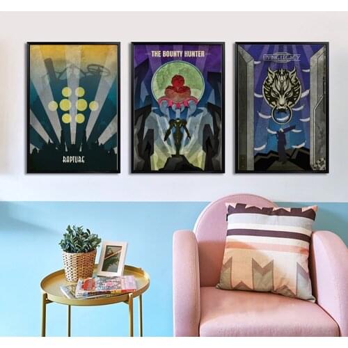 Geek It Up Canvas Art Prints Black White Painting Wall Picture for Children Living Room Decor