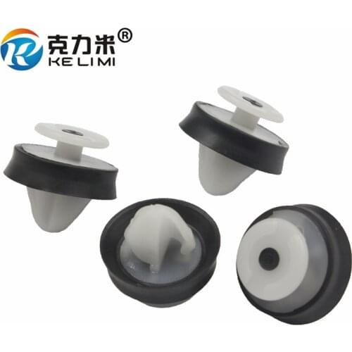 KELIMI Shockproof Door Panel Retainers Clips Washer Fastener Rivet For Citroen Peugeot