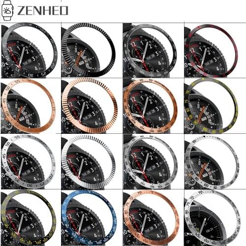 Metal Bezel Ring Case For Samsung Galaxy Watch 46mm/42mm Bezel Styling Frame Case Cover Protection For Samsung Gear S2 S3