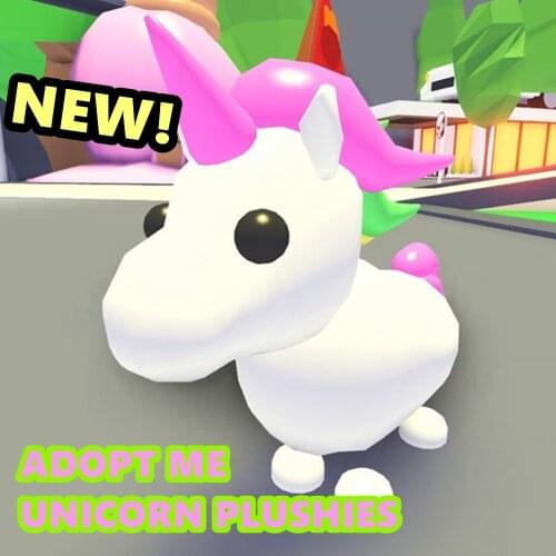 Adopt Me ROBLOXing Unicorn Legendary Pets Plush Toys Animal Plushies 25cm Game Peluche Action Figures Cute Stuffed Dolls