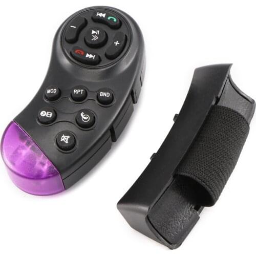 Car Steering Wheel Remote Control Wireless 11 Buttons Easy Operation Switch For Car CD DVD MP5 Player MGO3 Stereo Button