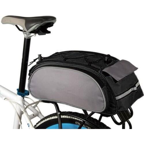 Waterproof Back Bag Bike Shoulder Handbag Saddlebag Storage Saddle MTB Cycle Luggage Polyester Storage