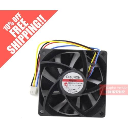 New SUNON MF70251V2-Q00C-S99 7025 7CM 4PIN PWM Maglev cooling fan