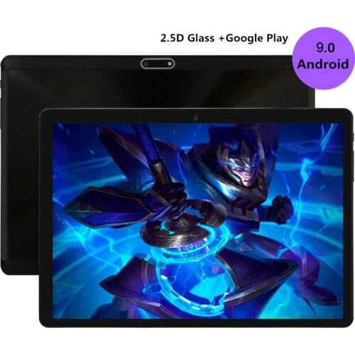 YouTube/Facebook/Play Store 2.5D Glass Android 9.0 Quad Core 10 inch tablet 2GB RAM 32GB ROM 1280*800 IPS Kids Tablets 10 10.1