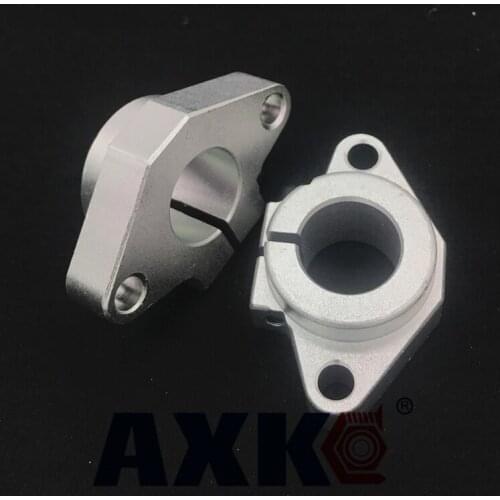 2021 Sale Axk 10pcs/lot 3d Printer Shf8 Shf10 Shf12 Aluminum Rod Rail Shaft Linear Support Cnc Router Xyz Axiz For Reprap