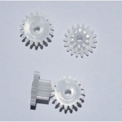 30pcs 18+8teeth hole 2mm double plastic gears/reduction gear/diy toy accessories technology model parts rc car 18082B