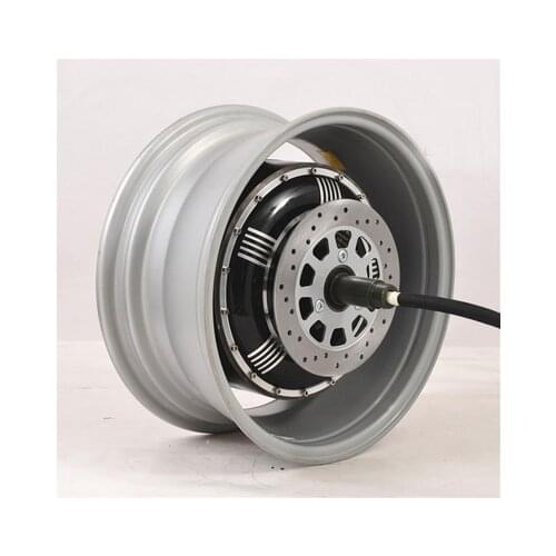72V 90KPH electric car motor conversion kits dual 3000W hub motor kits for car