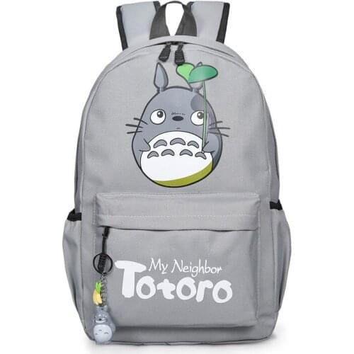 Anime Tonari no Totoro Cosplay Totoro Cute Mens and Male Student Shoulder Bag Cartoon Backpack Travel Bag Child Birthday Gift