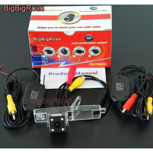 BigBigRoad Car Rear View Camera For toyota highlander 2009 2010 2011 2012 2013 2014 / Harrier Night Vison CCD Parking Camera