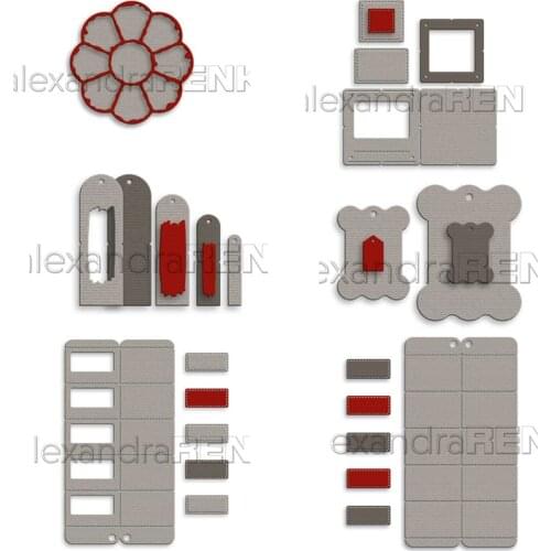 CH 2021 New Arrival Presell Labels Metal Cutting Dies Embossing Scrapbooking Stencil Craft Cut Dies For DIY Card Handmade