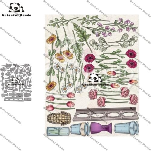 New Dies 2020 Camper Van Metal Many flowers Dies diy Dies photo album cutting die Scg new die for cuttinrapbooking Stecil dies