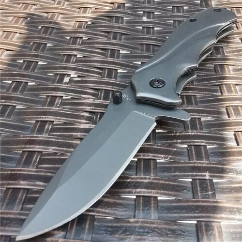 Portable Scout Quick Folding Knife 8cr15mov Steel Handle Pocket Hunting Rescue Knifes Tool for Outdoor Survival Camping and EDC