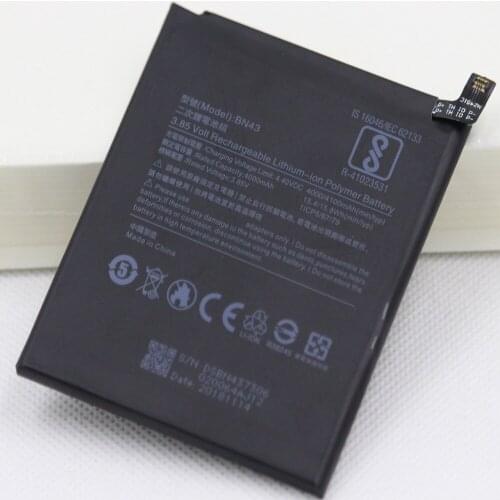 2pcs/lot BN43 Battery 4000mAh Battery Replacement for Xiaomi Redmi Note 4X Battery