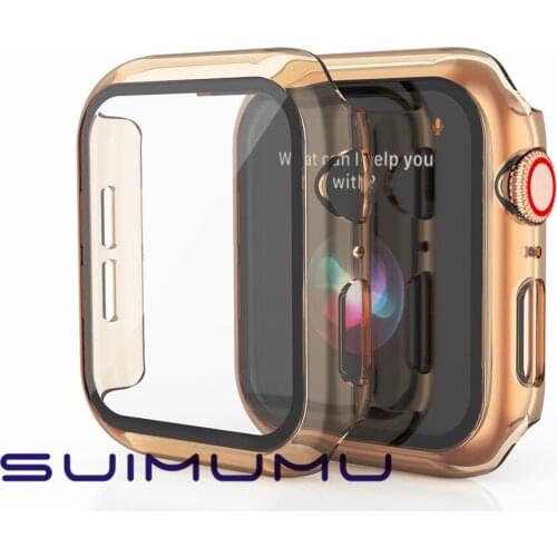 Compatible with Apple Watch Case Screen Protector Iwatch Full Coverage Case for Apple Watch SE Series 6/5/4 XMUXI81018