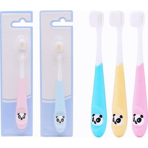 Baby Cute Soft-bristled Toothbrush for Children Teeth Cartoon Animal Training Toothbrushes Baby Dental Care Tooth Brush