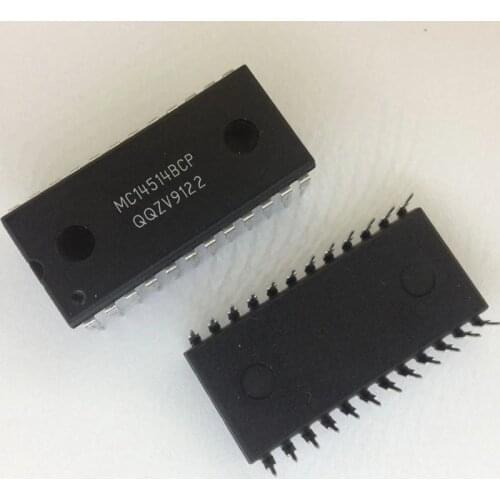 2pcs/lot MC14514BCP MC14514 HD14514 14514 DIP-24
