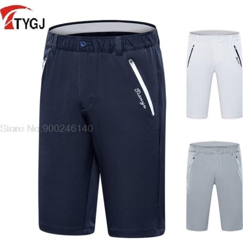 2020 Golf Apparel Golf Trousers Mens Shorts Breathable Quick-Dry Shorts Summer Thin Fit High Stretch Short Pant Sportswear