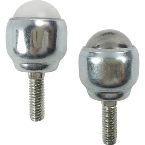 5PCS CY-25D M8 30kg Dia 25mm 1" Ball Metal or Nylon Transfer Bearing Unit Conveyor Roller Home Office