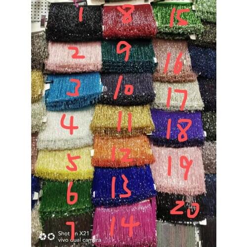 5 yards/bag beads tassel fringe Beautiful design JRB-8.1401 for decoration dress