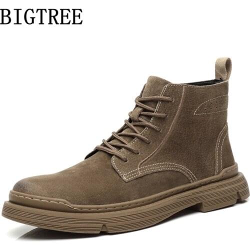 Desert Boots Men Boots Genuine Leather Luxury Brand Ankle Boots Men Coiffeur Designer Shoes Men High Quality Zapatos De Hombre