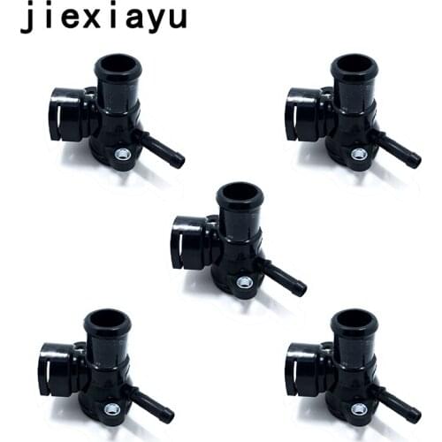 5PCS Coolant Flange For Tiguan Passat B7 CC Golf MK6 EOS A3 Q3 TT Skoda Octavia Superb 06J 121 132 F 06J121132F 06J 121 132 G