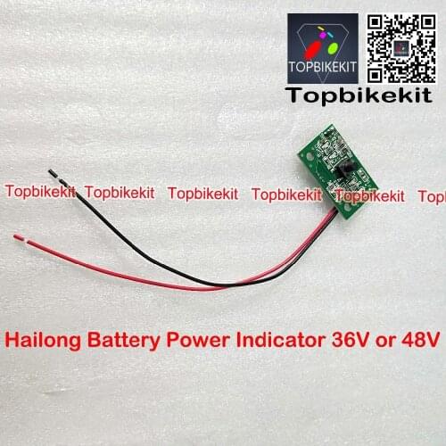 Hailong Battery Case Power indicator 36V / 48V /52V for Hailong battery display Hailong 1 and Hailong 1-2 Battery Ebike parts
