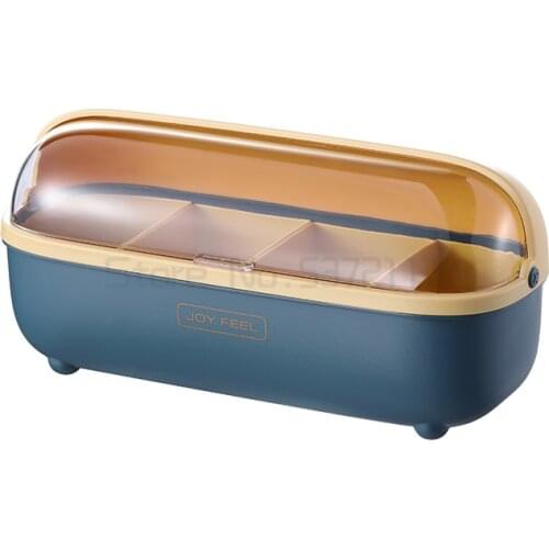 Seasoning box seasoning jar combination set household integrated multi-grid seasoning storage box kitchen supplies