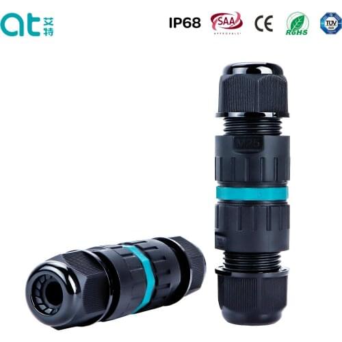 M25Q Screwless Circular Outdoor IP68 Waterproof Electrical Quick Connector