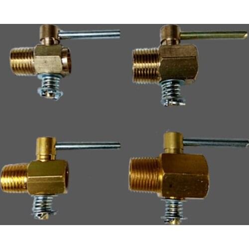 Copper Discharge Switch R175S195 Changchai L28 Aluminum Water Tank Valve 1/43/8 for Single Cylinder Water Cooled Diesel Engine