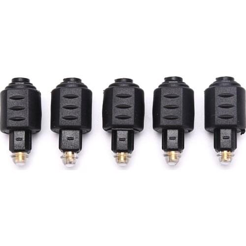 Hot Sale 1pc Mini Optical Audio Adapter 3.5MM Female Jack To Male Plug for Amplifier