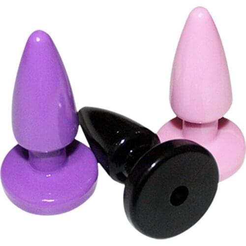 Candiway Powerful Bullet Vibrating Anal plug Massage Masturbation G-spot Stimulation Adult Sex Toys For Women Men