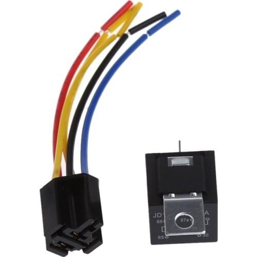 Waterproof Car Relay DC 12V 40A 5Pin Automotive Fuse Relay Normally Open Drop shipping