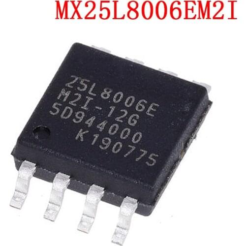 10pcs MX25L8006EM2I-12G 25L8006EM2I-12G MX25L8006E MX25L8006 25L8006E SOP-8 new and original
