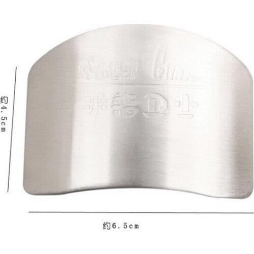 DHL 1000pcs high quality Stainless Steel Kitchen Tool Hand Finger Protector Cut Slice Finger Protectors