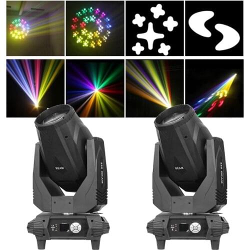 Free Shipping 2pcs/lot BEAM 380W 16 Prisms+3d Prisms Moving Head Lights DMX 16CH Super Bright For Concert Light Show