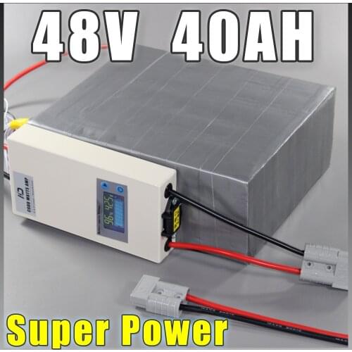 48V 40Ah LiFePO4 Battery Pack 3000W 4000W 5000W Scooter Electric Bicycle bike battery pack