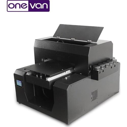 Automatic A3 UV Printer For Phone Case Cylinder Bottle Glass L1800 UV Printer 6 Color With DX4 Printer Head