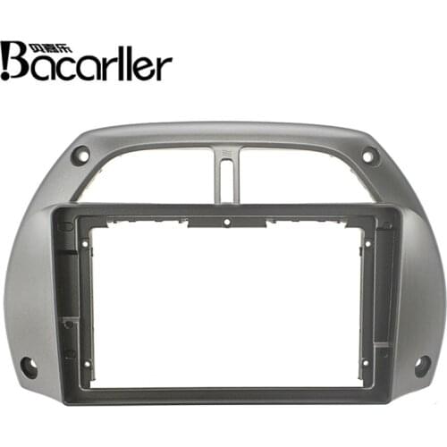 10 inch Android Car Radio Fascia frame For TOYOTA RAV4 2001-2006 Multimedia Stereo Car DVD Player Installation