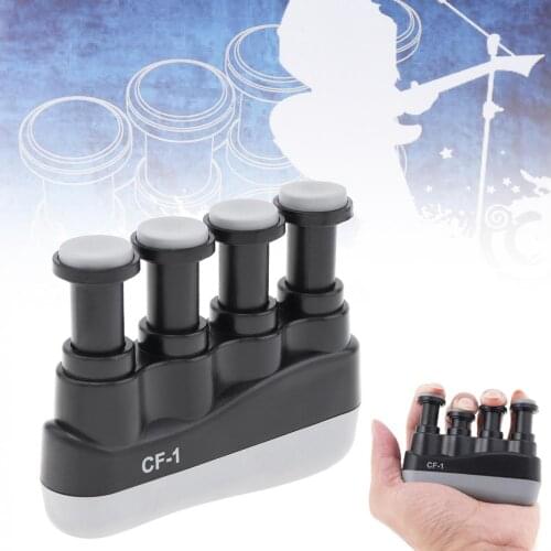 Guitar Finger Trainer Medium Tension Hand Grip Trainer Tension Range Hand Finger Exerciser for Guitar Bass Piano Players