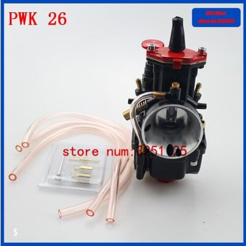 Carbs for PWK 26 26mm Universal Black Mikuni Maikuni PWK Carburetor Parts Scooters With Power Jet Motorcycle ATV 4T Engine