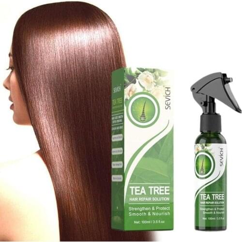 100ml Hair Conditioner Tea Tree Oil Hair Care Honey Repairing Hair Smoothes Frizzy Hair Moisturizing Dry Hair Care Treatment