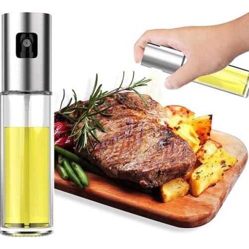 Kitchen Baking Oil Spray Bottle BBQ Glass Oil sprayer Vinegar Spary Bottles Water Pump Gravy Boats Oil Dispenser Cooking Tool