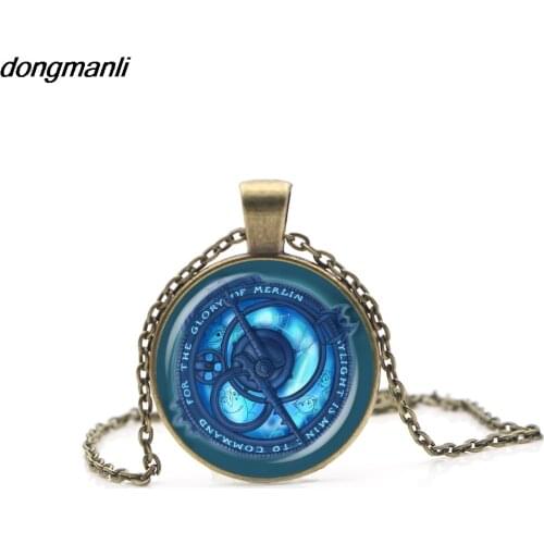 P1726 Dongamnli Cute Pendant Necklace For Women Jewelry Necklace Vintage bronze Color Chain