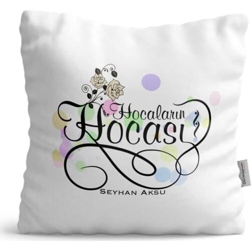 Personalized Hocaların Mentor Satin Pillow-3