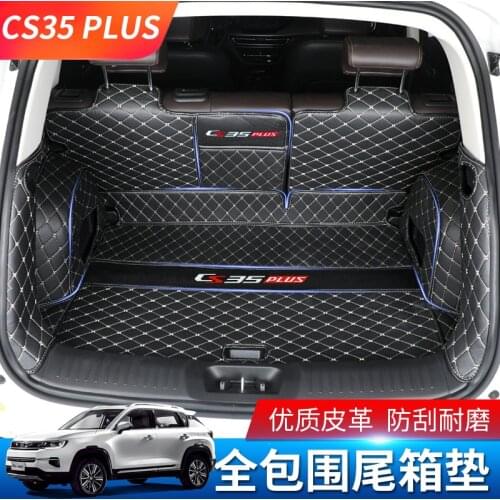 Cargo Liner Interior Accessories Carpet car styling Foot Trunk mat car trunk mat For chang an cs35plus 2018