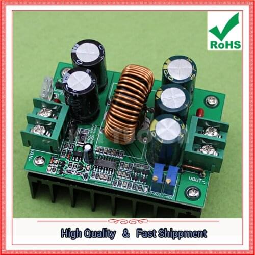 DC-DC 1200W Constant Voltage Constant Current High Power Boost Module Solar Charger 12V-80V step up converter Booster 0.35kg