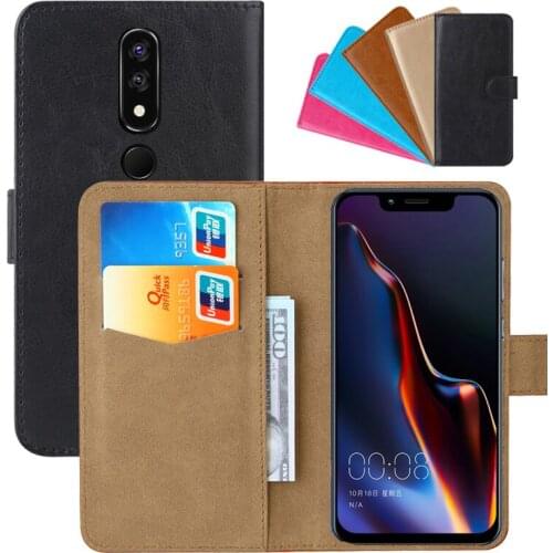 Luxury Wallet Case For iLA 9 PU Leather Retro Flip Cover Magnetic Fashion Cases Strap